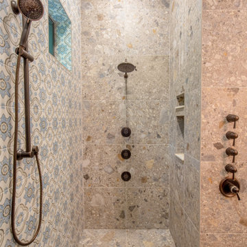 Luxury Spa Shower with Body Sprays