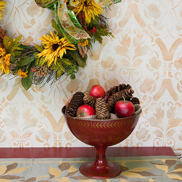 DIY Thanksgiving Decorations & Crafts with Stencils