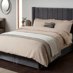 Bee's Knees Aurelia Upholstered Winged Divan / Ottoman Bed - Bedroom Products
