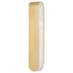 Hudson Valley Lighting - Briarwood 2 Light Wall Sconce, Aged Brass - The lines of a curved piece of Aged Brass or Black Brass flow effortlessly into the smooth lines of an alabaster shade creating a sleek, modern form that draws the eye. Light fills the alabaster and emits a soft glow from the sides of the fixture. This versatile sconce is available in both a slender and stout shape and can be mounted for uplight or downlight.