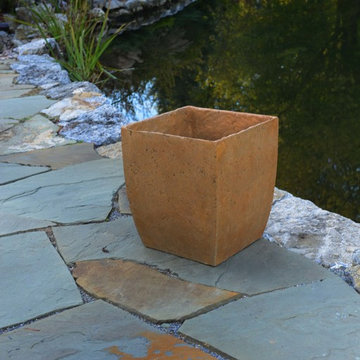 Elements - pots, planters, window boxes, chiminea
