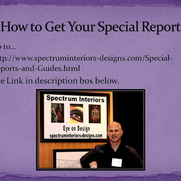 Interior Design Guides & Special Reports