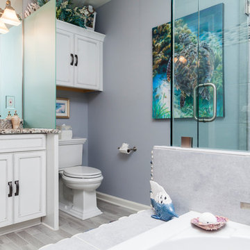 Coastal Inspired Master Bathroom