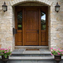 outside