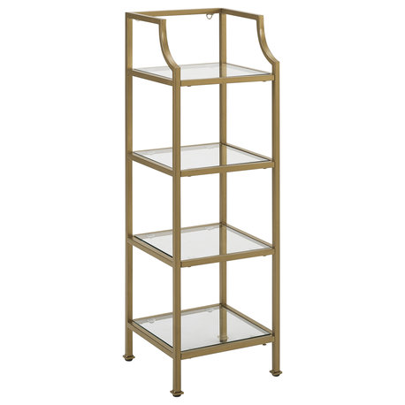 Aimee Short Etagere Soft Gold