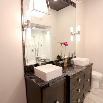 PIETRA ZEBRANO Granite Master Bath