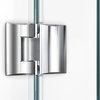 DreamLine Prism Plus 36"x72" Neo-Angle Hinged Shower Enclosure in Brushed Nickel