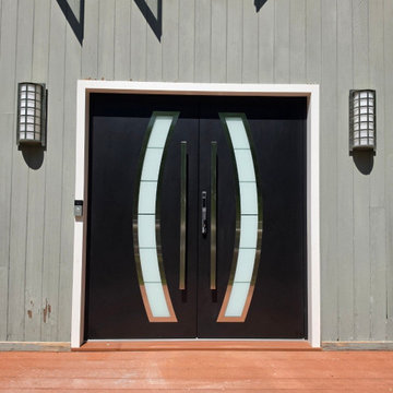 Deux 6500 Black double doors