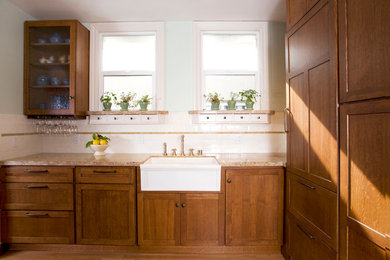 Elegant kitchen photo in San Francisco