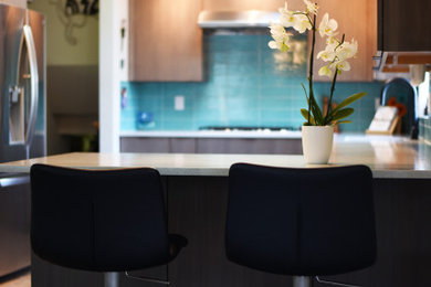Inspiration for a 1950s kitchen remodel in Seattle