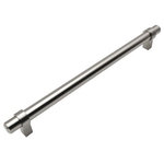 Cosmas - Cosmas 161 Series Solid Metal Satin Nickel European Bar Pulls, 8-7/8" Hole-Spaci - Manufacturer: Cosmas