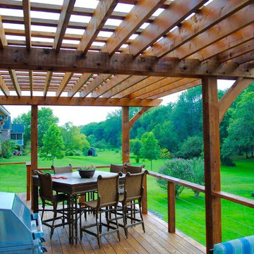 Greenfield Elevated Deck and Pergola