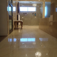 bathroom tiling