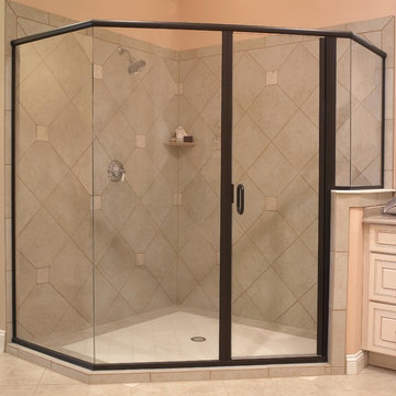 Semi-Frameless Shower Doors