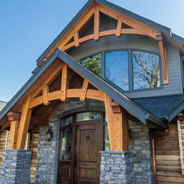 Timber Framed Entryways Showcase