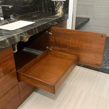 Walnut Vanity