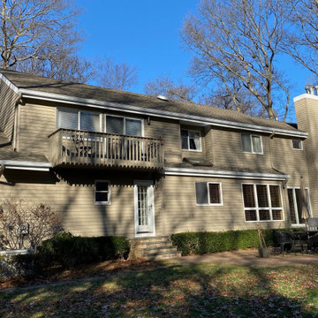 Woodbury Siding - Natural Clay & Intellectual Gray | Alpha Windows & Siding