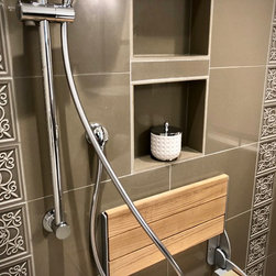 Barrier-Free Shower for Safe & Stylish Aging in Place - Bath Products