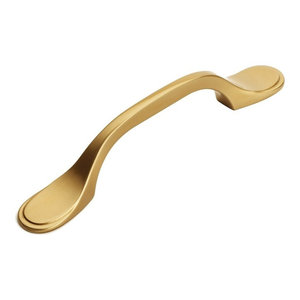 Cosmas Cabinet Hardware Gold Champagne Handle Pulls #4392-128GC