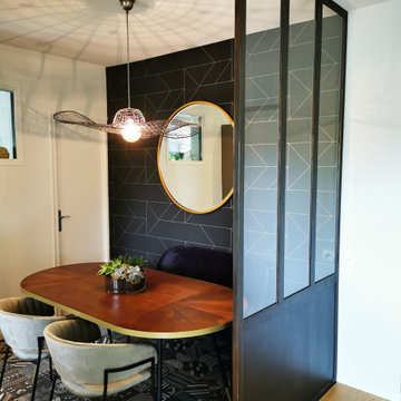 Aménagement cuisine et salon