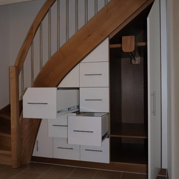 Treppe und Unterschrank