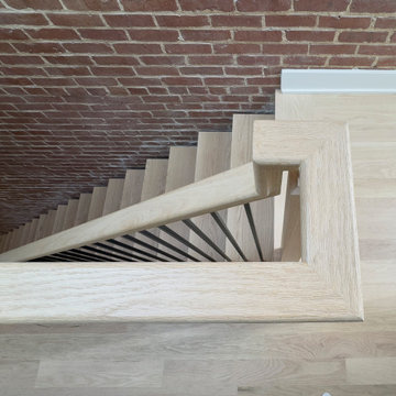 Project #145 | Modern Staircase Renovation in Victorian Townhouse