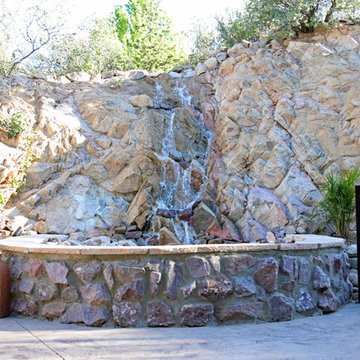Backyard Waterfall