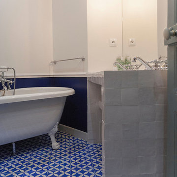 Cuisine et salle de bain tout en élégance