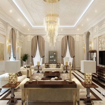 Arabic majlis from Luxury Antonovich Design