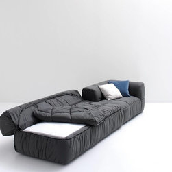 Arflex - Strips Sofa Bed by Cini Boeri for Arflex - Futons