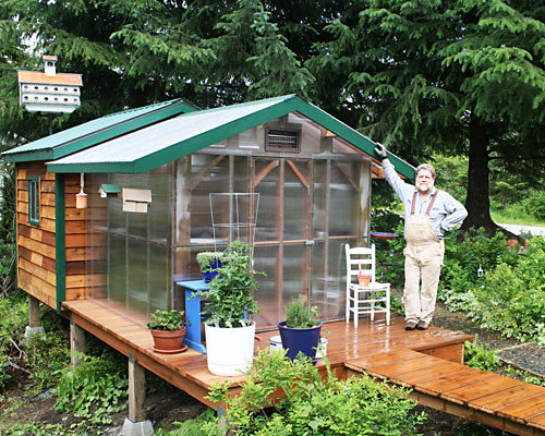 Building a green house in alaska