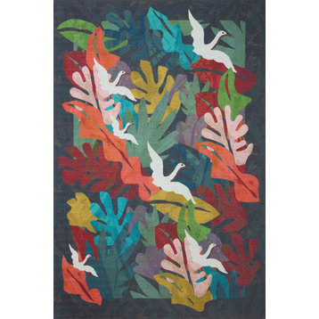 JB x Loloi In/Out Pisolino Forest / Fiesta 5'-0" X 7'-6" Area Rug