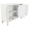 Modern White Wood Cabinet 39886