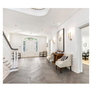 Pasadena Colonial Re-imagined - Transitional - Entry - Los Angeles - by ...