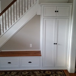 Entry Bench and Cabinet - Accent And Storage Benches