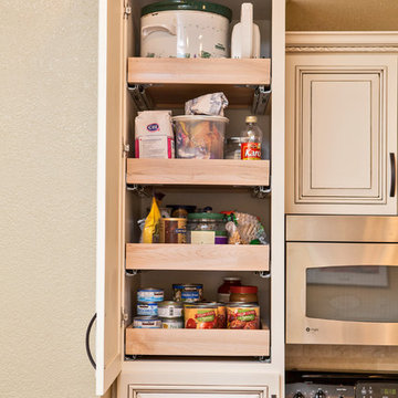 Kitchen Cabinets and Island