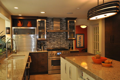 Kitchen - transitional kitchen idea in Boston