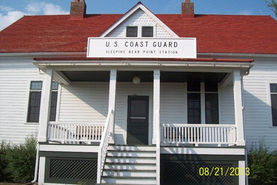 US Coast Guard - Sleeping Bear Point Station.   Perfection Shingles