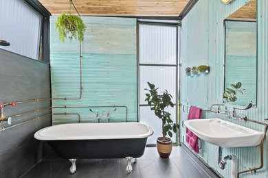 Inspiration for a bathroom in Christchurch.
