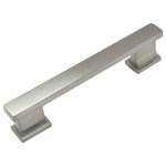Door Corner - Cosmas Contemporary Cabinet Knobs and Drawer Pulls, Satin Nickel, Pull - Affordable Cosmas contemporary cabinet hardware features a warm oil rubbed bronze finish or elegant satin nickel finish.  Nothing on the market provides better value or lasts longer than Cosmas branded products.