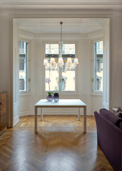 Современный Семейная комната by Claudia Ponti + Chiara Costa architetti