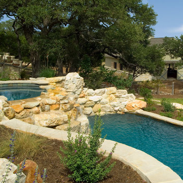 Cordillera Ranch Vanishing Edge Pool/Spa/Outdoor Living/Landscape