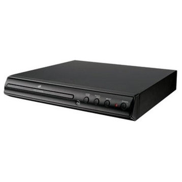 GPX D200B DVD Player with Remote Control, 2 Channel