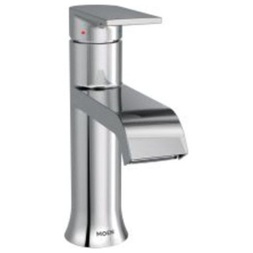 Moen 6702 Genta LX Single Handle Centerset Bathroom Faucet - Chrome