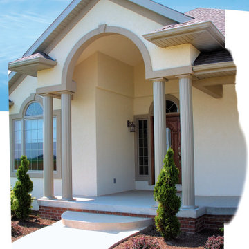 Round Fluted Columns