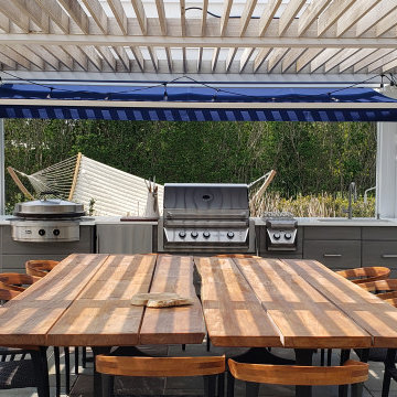 Culinary perfection set outdoors in Southampton