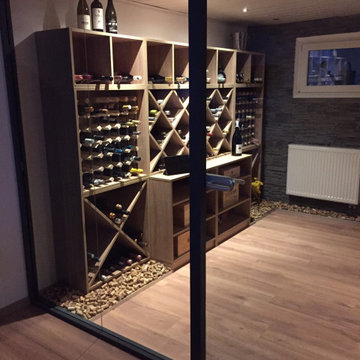 Weinregal Cavepro Dekor Eiche Hell