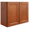 Sunny Wood ESW3024-A Ellisen 30" x 24" Double Door Wall Cabinet - Amber Spice