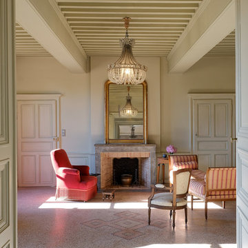 Peintures dans un château
