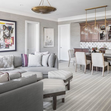 Fabulous Multi-Functional Family Room | Morristown NJ